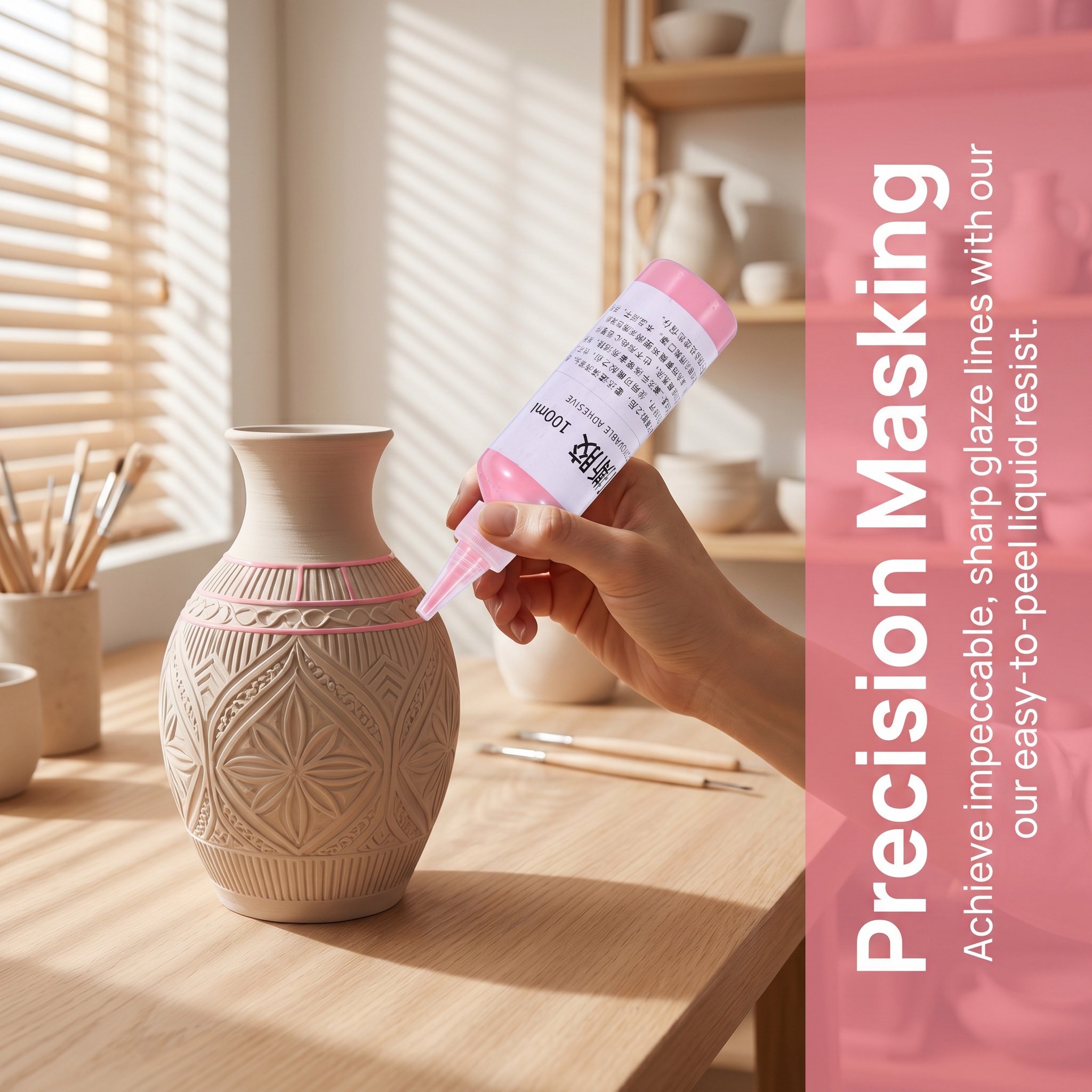 1 Bottle Liquid Latex Resist f - đánh giá và giá Bentonite Clay Mask