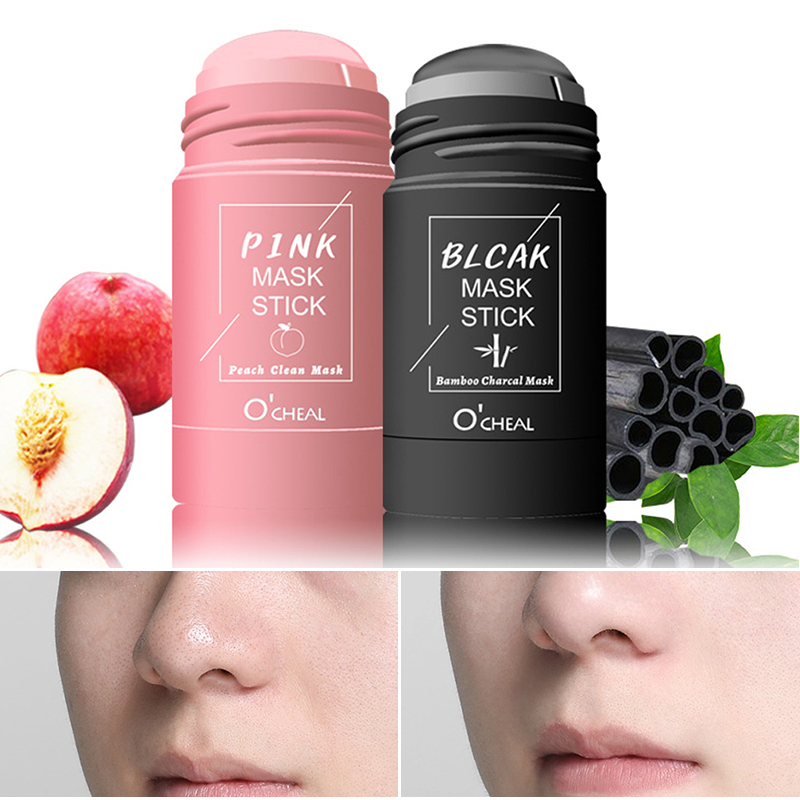 Solid facial mask Stick Green  - đánh giá và giá Bentonite Clay Mask