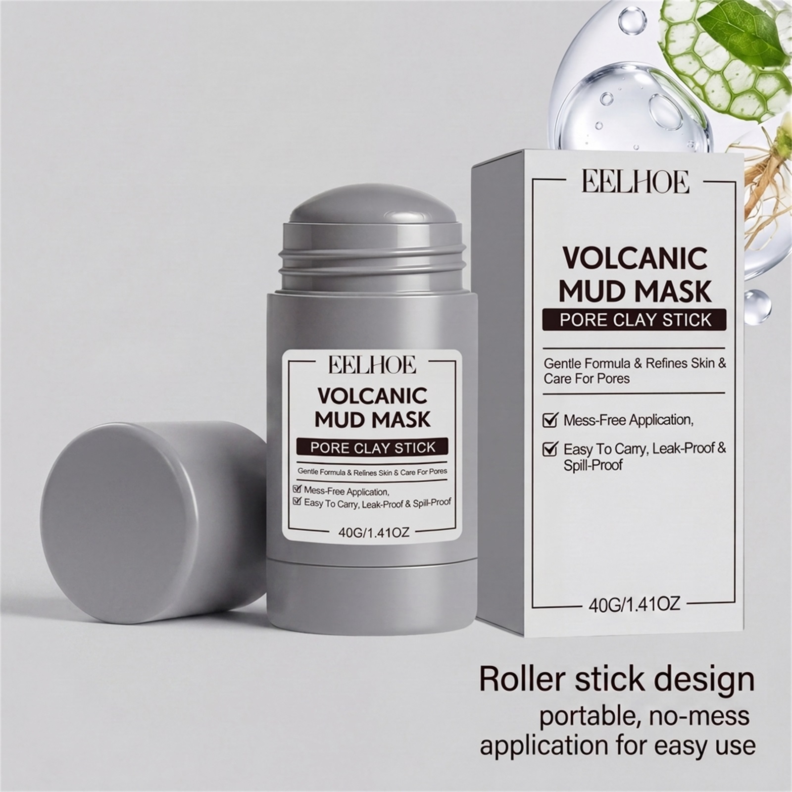 Volcanic Mud Mask Stick Deeply - đánh giá và giá Bentonite Clay Mask