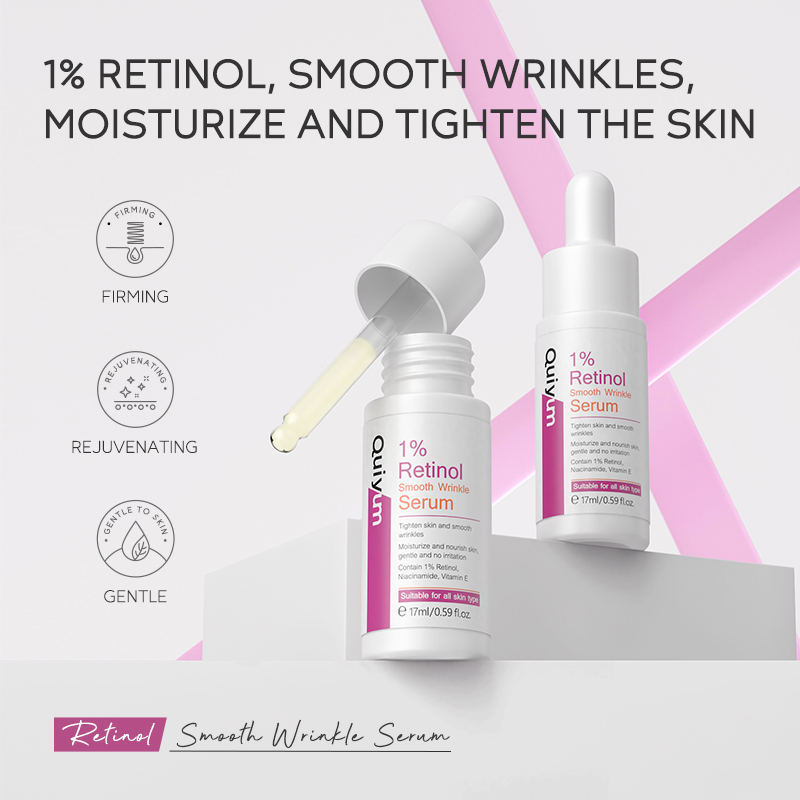 Quiyum 1% Retinol Smooth Wrink - đánh giá và giá Niacinamide Brightening Serum