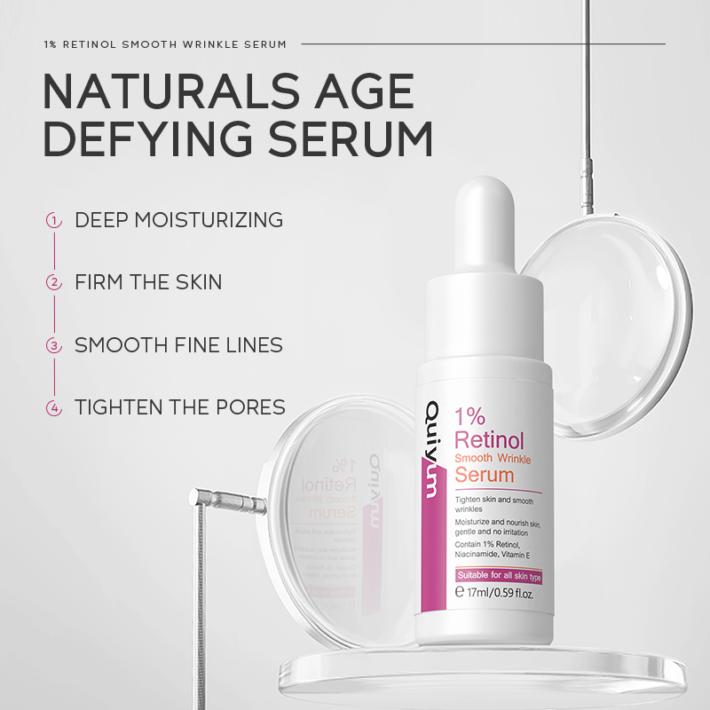 Quiyum 1% Retinol Smooth Wrink - đánh giá và giá Niacinamide Brightening Serum